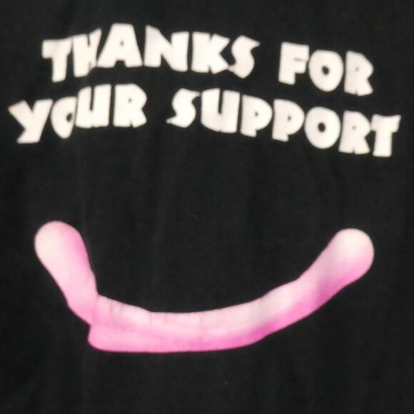 Tim Hortons | P2P 22 inches measured | Smile Cookie Campaign Black Unisex Tee - Picture 2 of 14